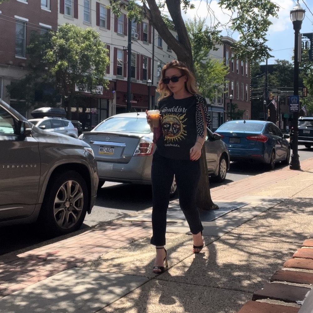 Women's Gray Short Sleeve Tee